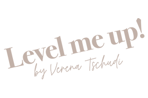 Anzeige eines Unternehmens, für die ich arbeite: Level me up by Verena Tschudi - Business-Coach für Frauen